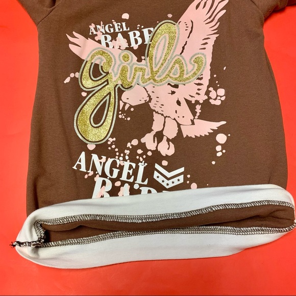 EUC Miss Juliet Angel Babe Girls Y2K Layered Top - Picture 8 of 9